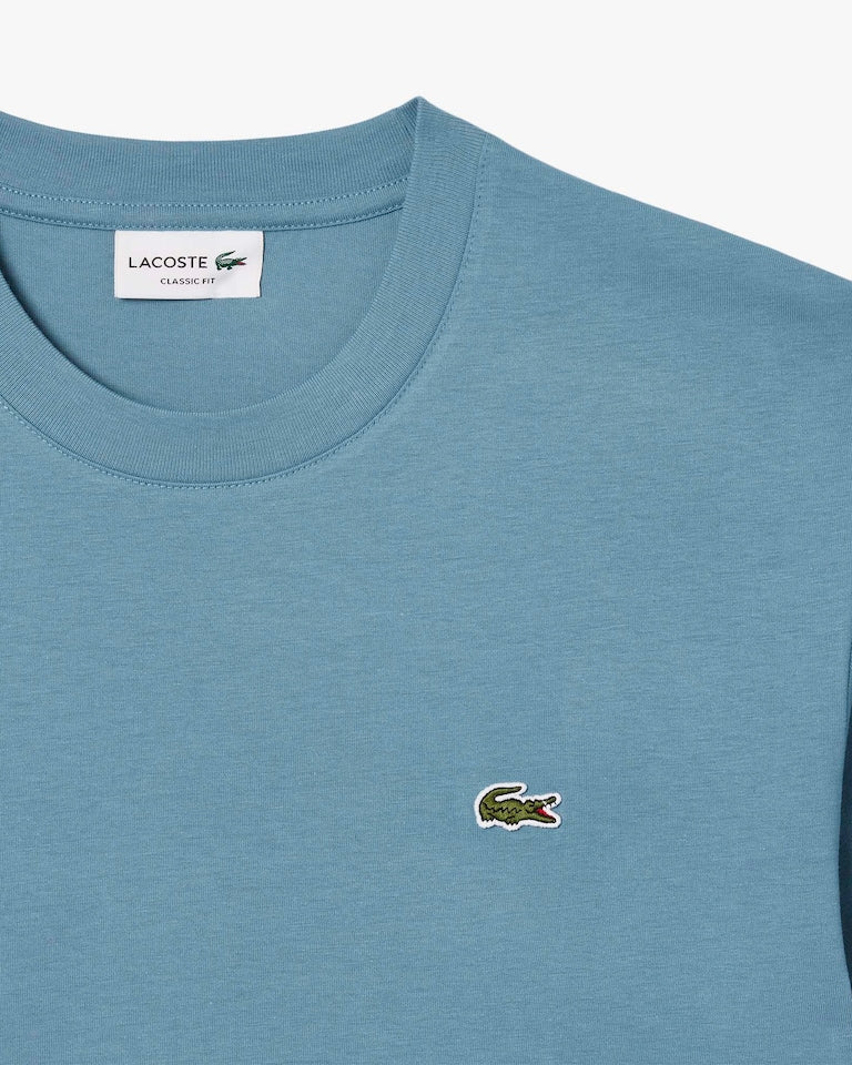 T-SHIRT LACOSTE TURCHESE