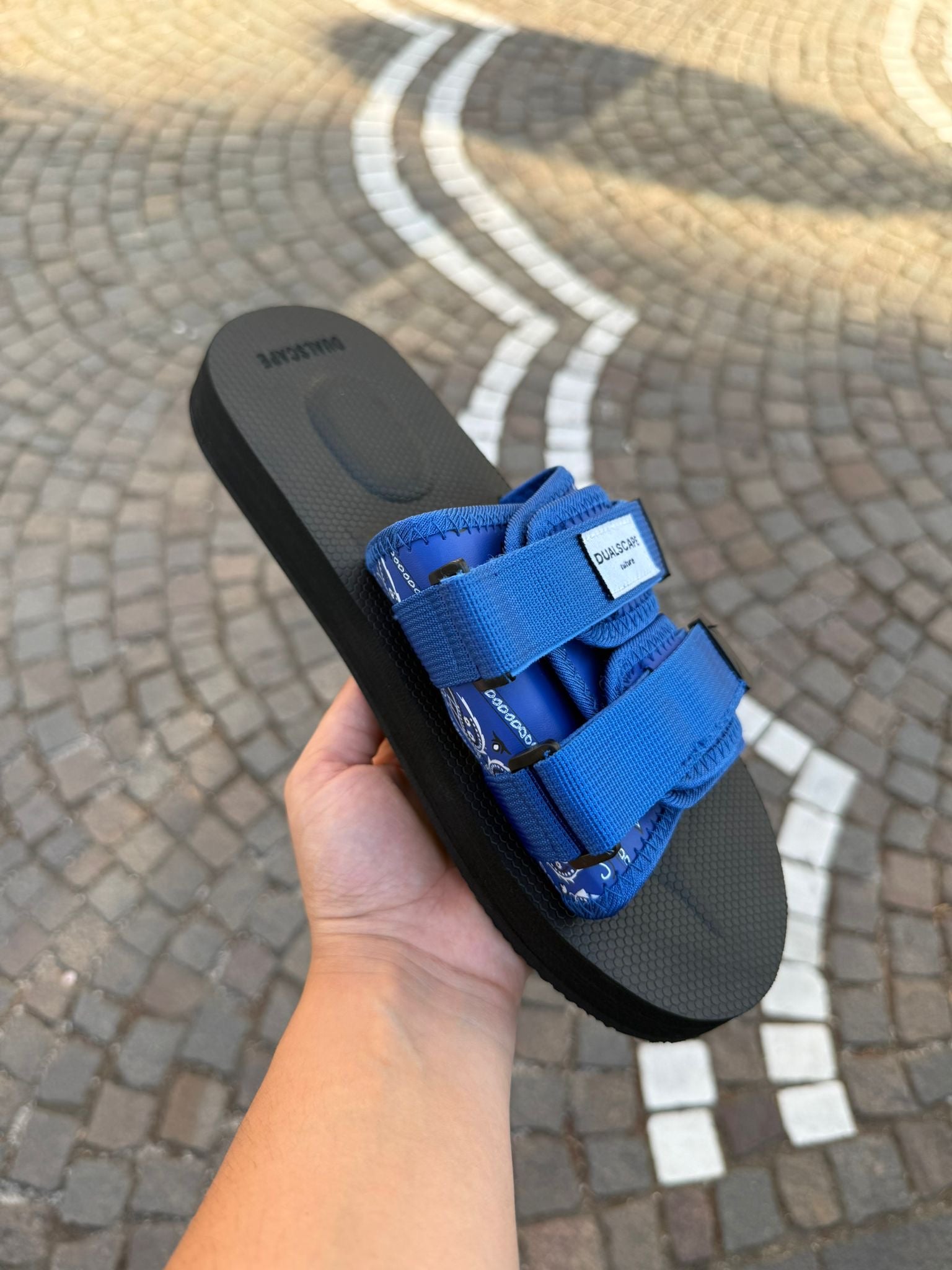 SLIPPERS DUALSCAPE BANDANA BLU
