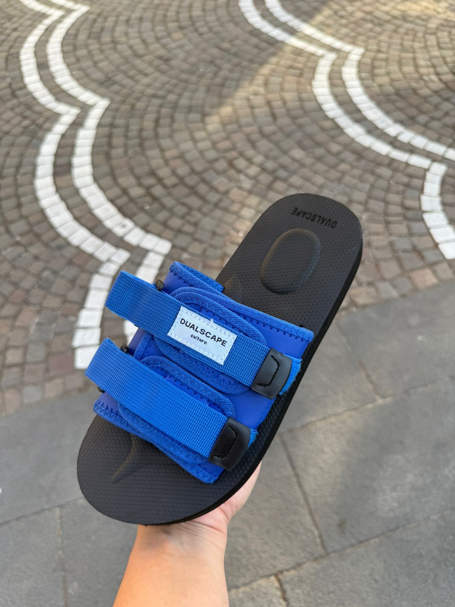 SLIPPERS DUALSCAPE BLU