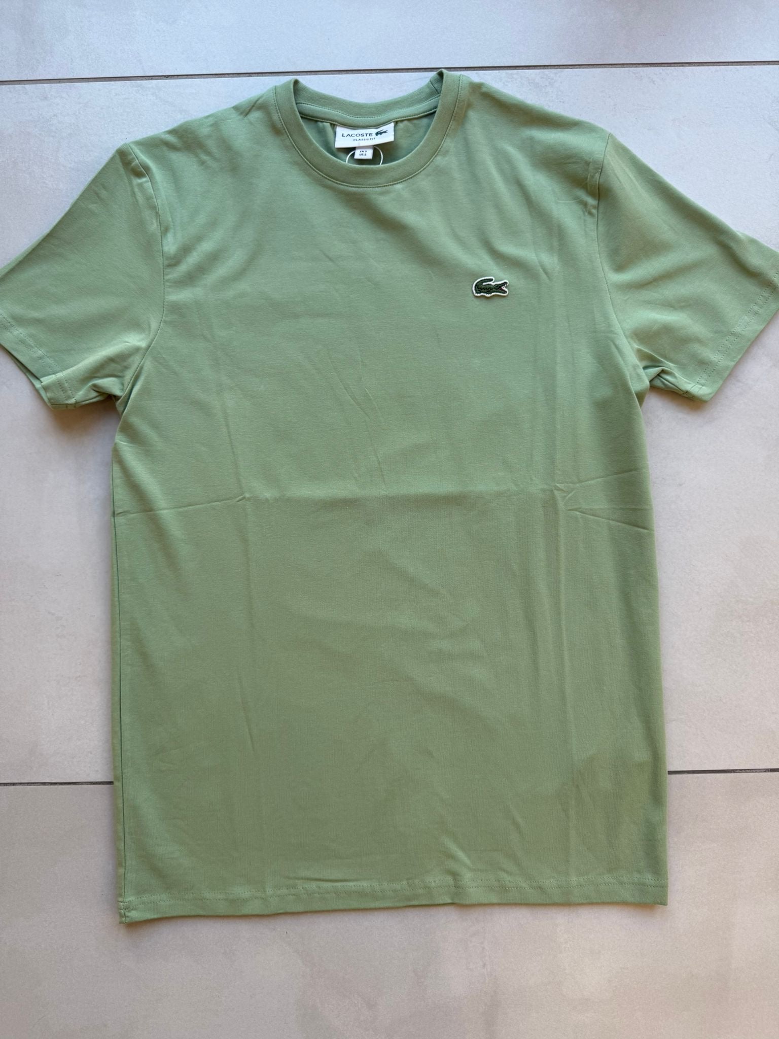 T-SHIRT LACOSTE VERDE