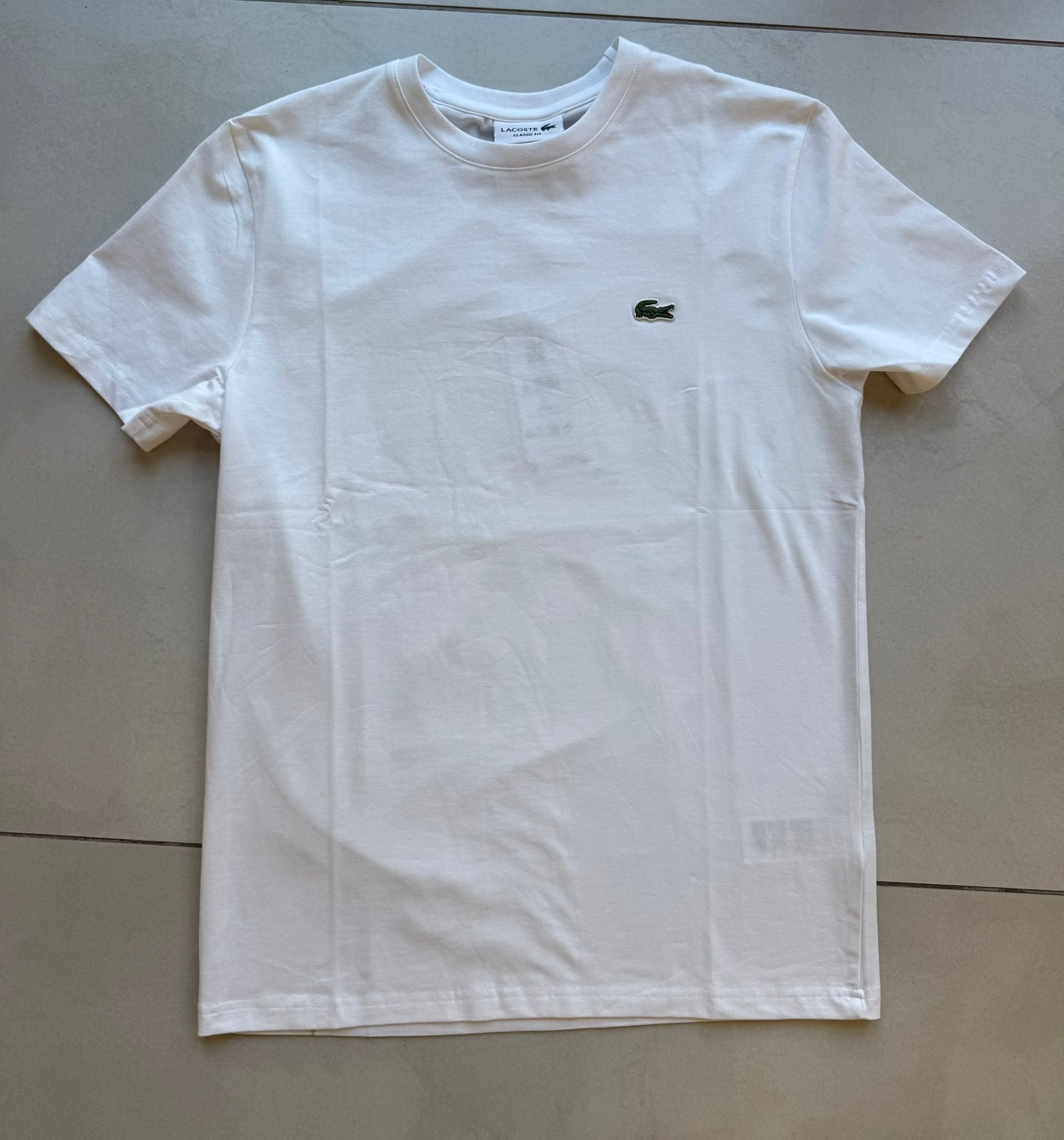 T-SHIRT LACOSTE BIANCA