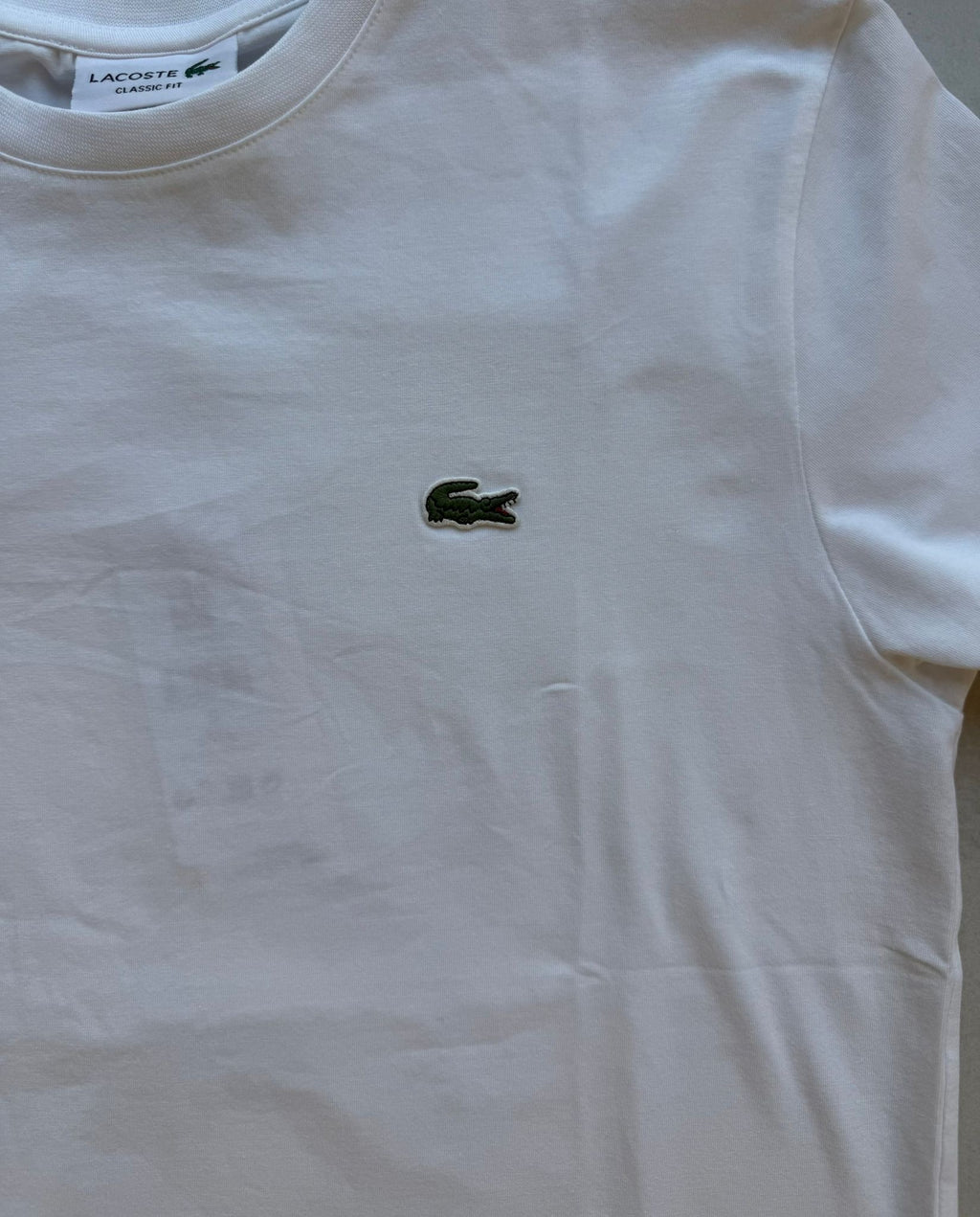 T-SHIRT LACOSTE BIANCA
