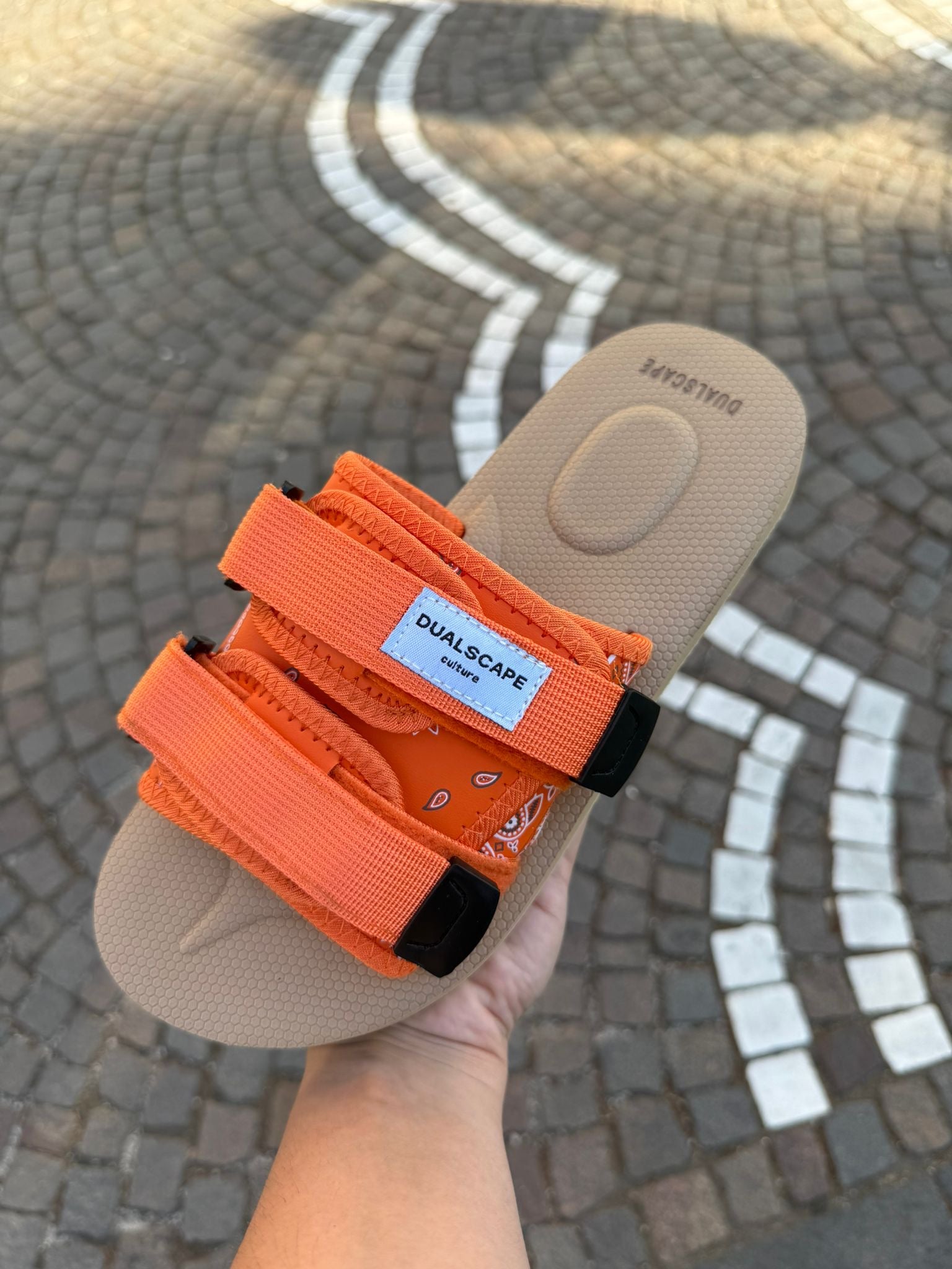 SLIPPERS DUALSCAPE BANDANA ORANGE