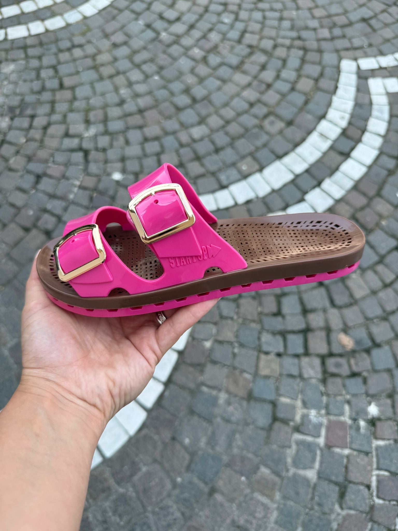 STARTUP FUCSIA/CUOIO