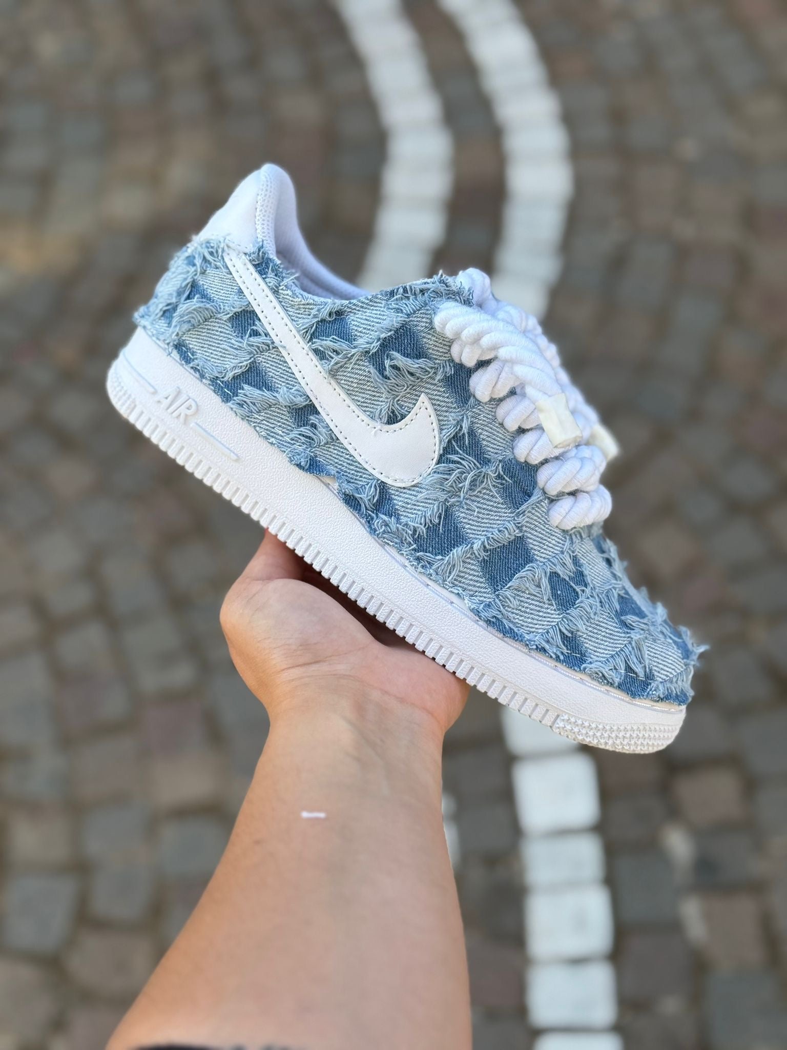 AIR FORCE ROPE LACES CUSTOM