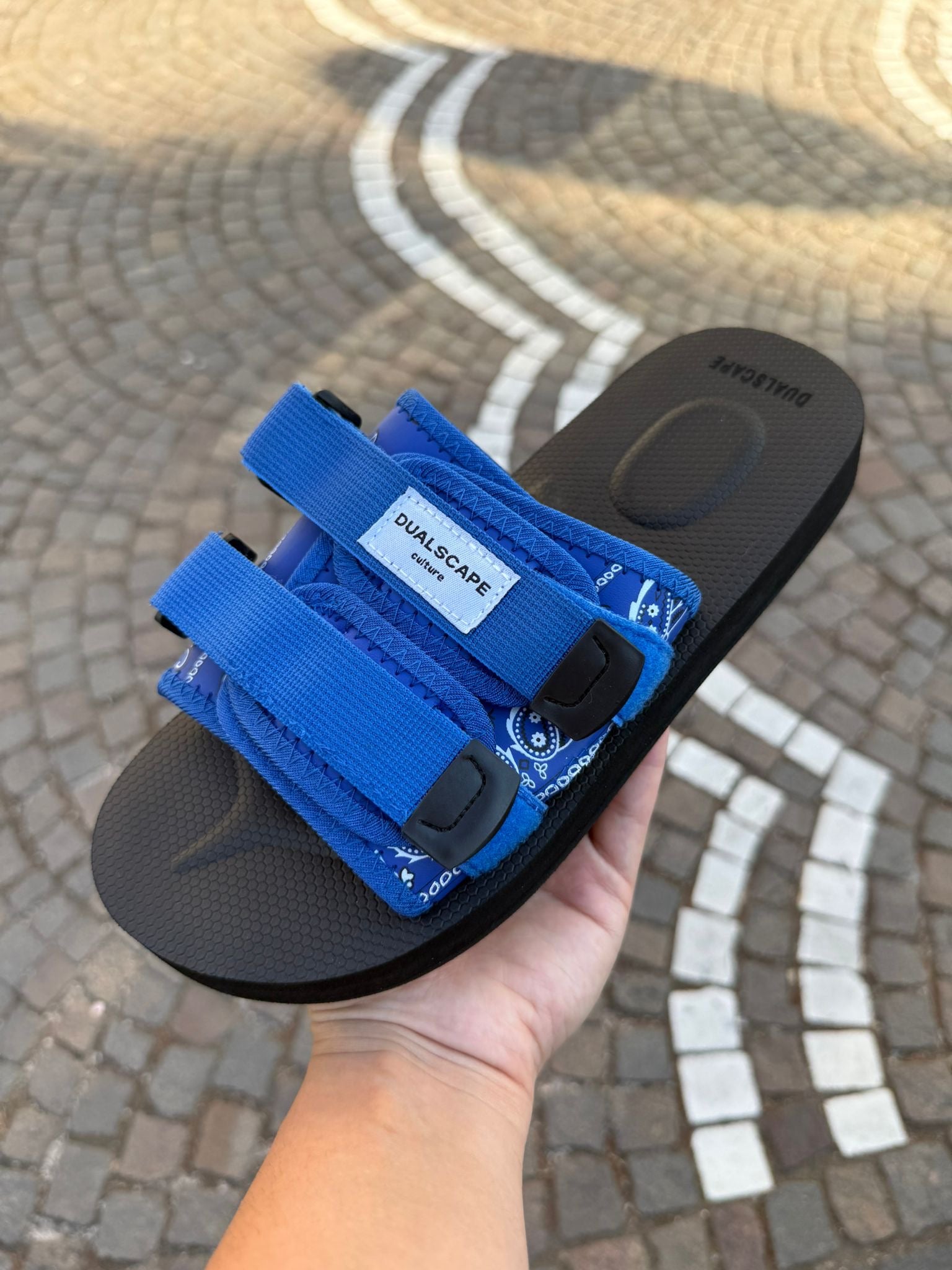 SLIPPERS DUALSCAPE BANDANA BLU