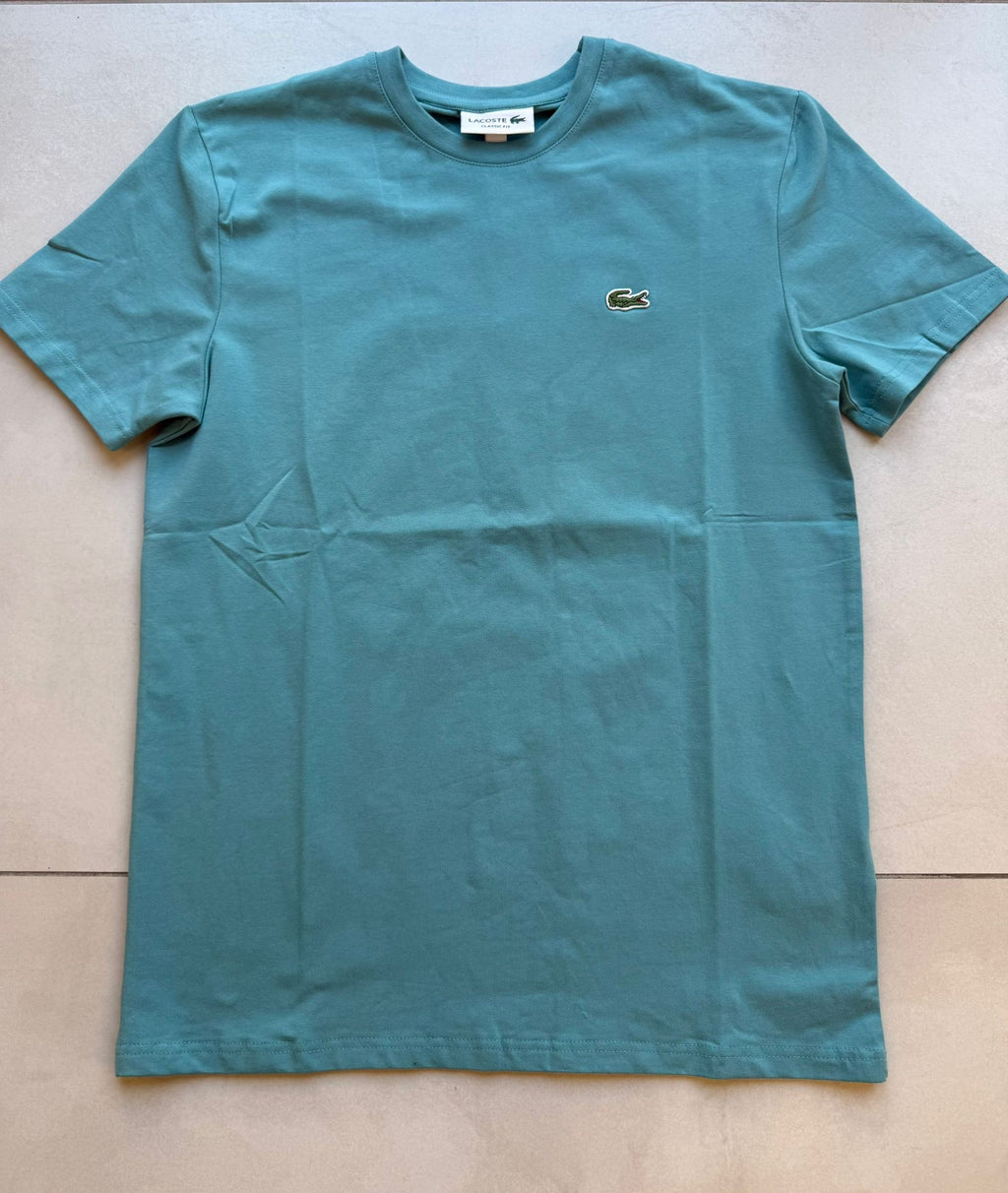 T-SHIRT LACOSTE TURCHESE